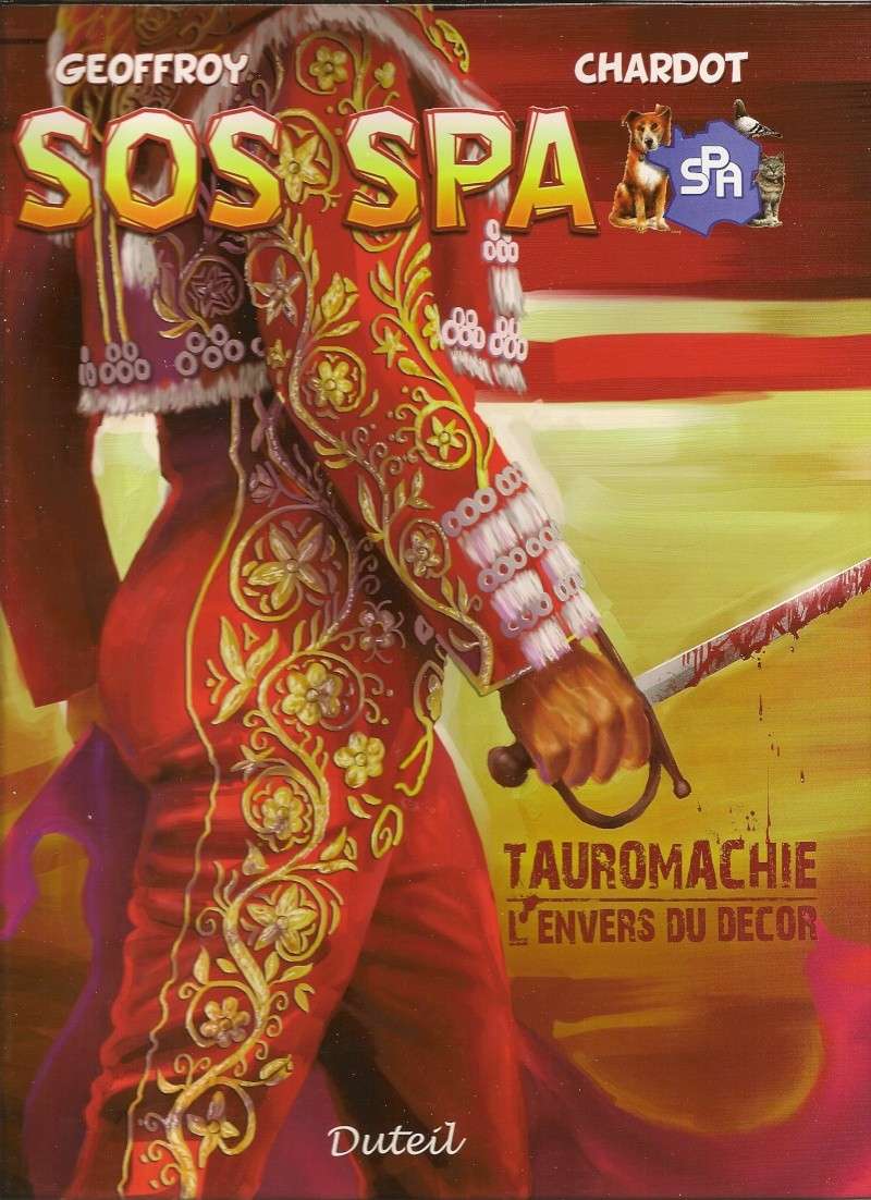 Couverture Livre BD SOS SPA L envers du d&eacute;cor