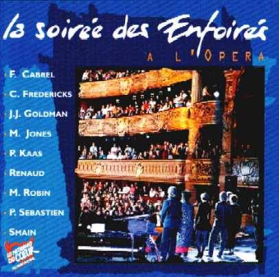 La soir�e des Enfoir�s � l'Op�ra