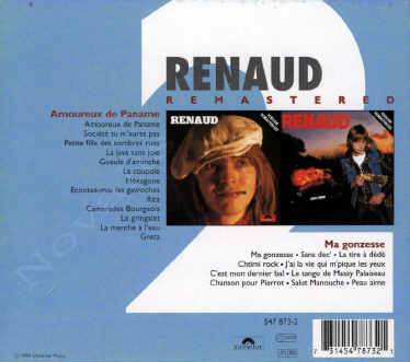 Coffret Renaud 2 Original CDs