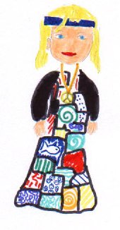 Germaine, dessin�e par Camille Guyot