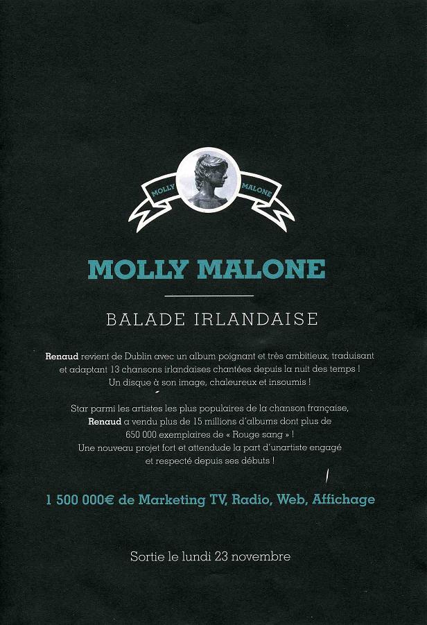 Plan Media Molly Malone page 1