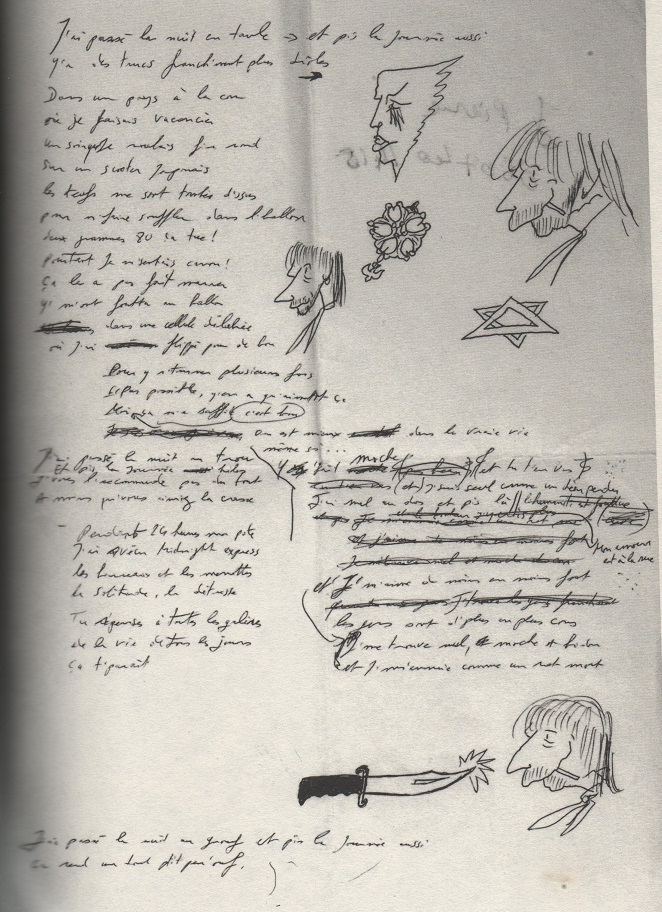 manuscrits renaud la nuit en taule album 2016