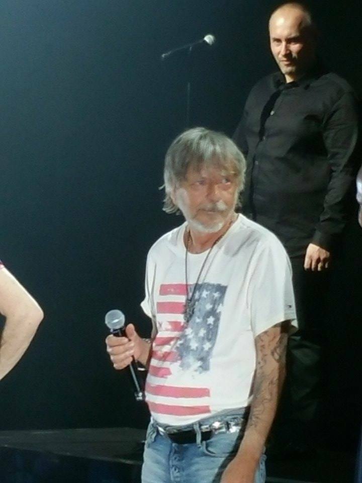Renaud en concert � Lyon avec I Muvrini