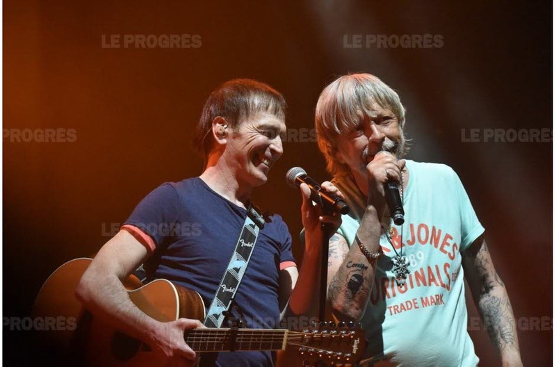 Renaud en concert � Saint-Etienne avec I Muvrini