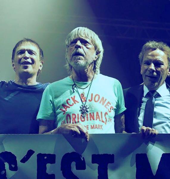 Renaud en concert � Saint-Etienne avec I Muvrini