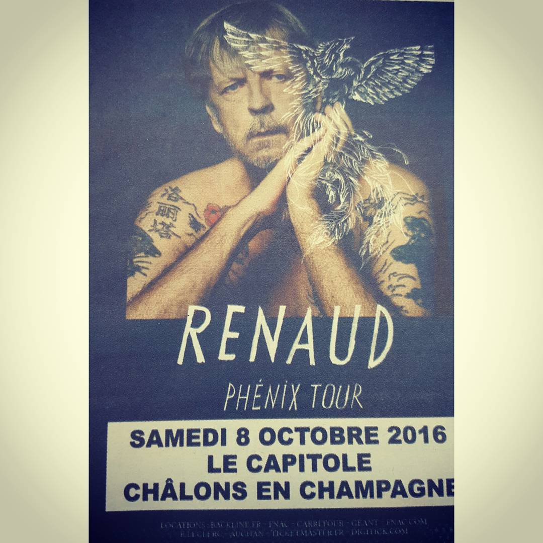 affiche tourn�e ph�nix tour renaud 2016 chalon