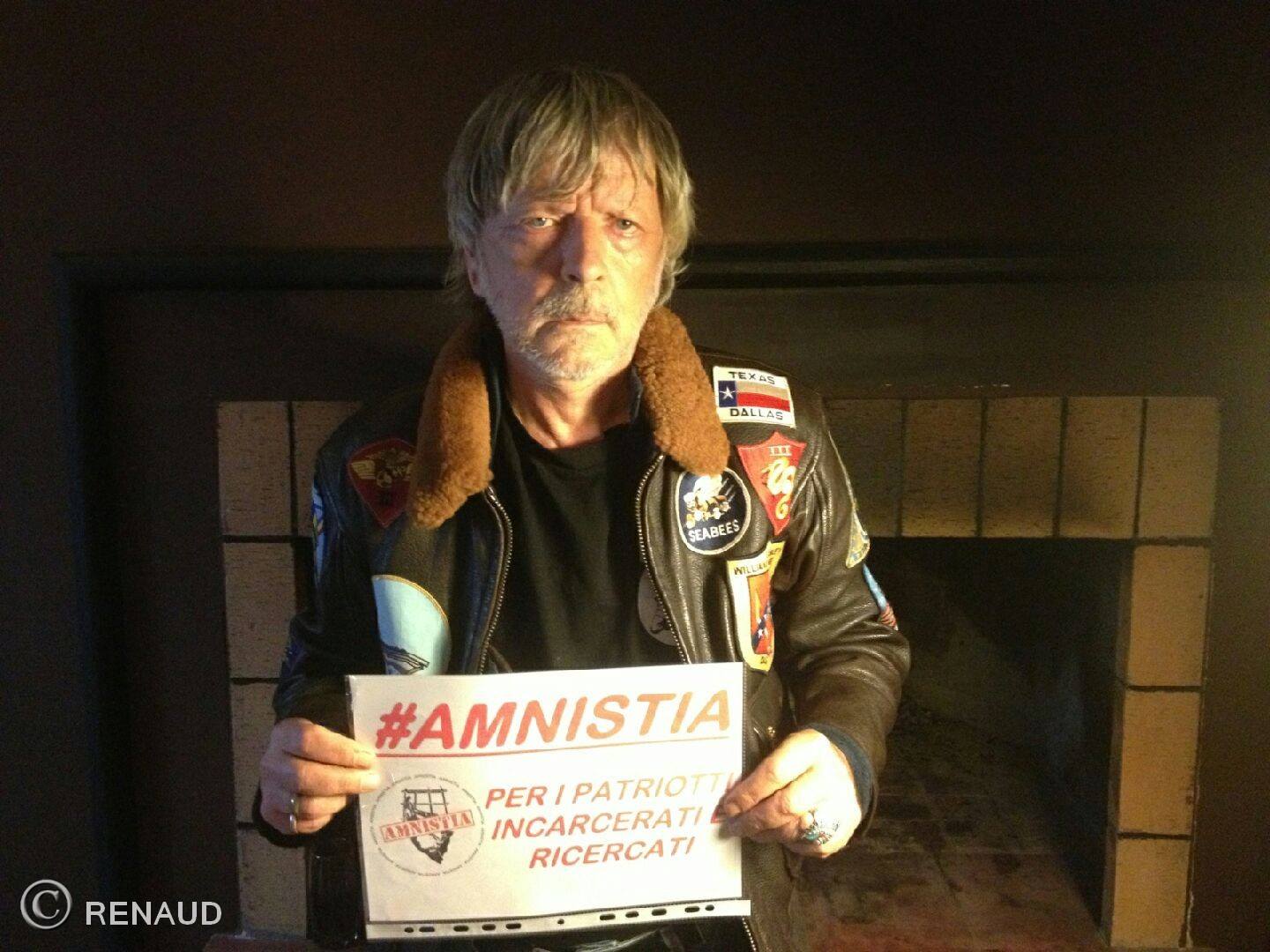 Renaud soutient l'association Amnistia en Corse - le 4 mars 2016