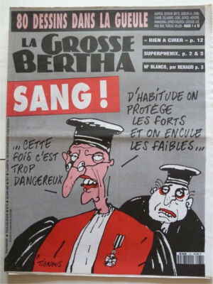 Renaud dans la Grosse Bertha num�ro 74 - 1992